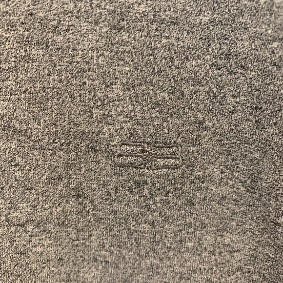 Vintage Balenciaga men’s grey mock turtleneck. Size 5 (XXL) - Picture 4 of 5